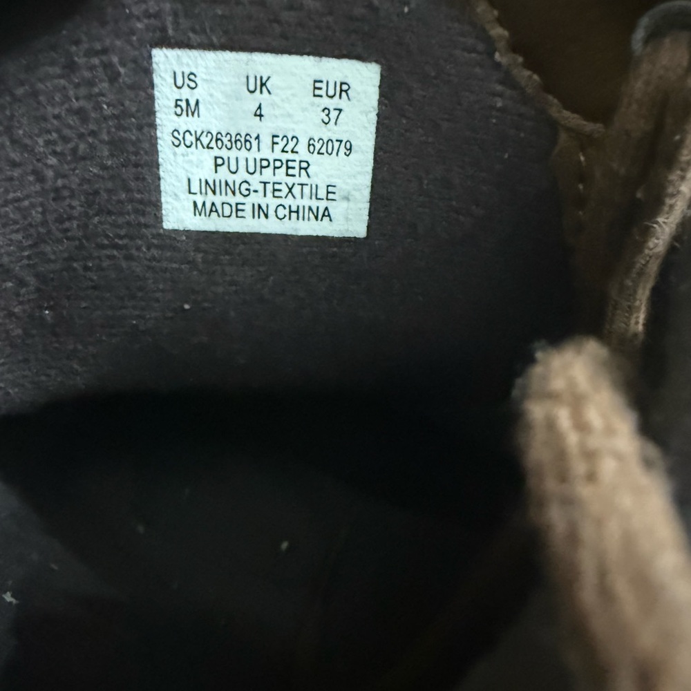 SPERRY Big Kids Duck Boots Brown Blue Size 5 $60 Waterproof Water Resistant - Picture 5 of 7